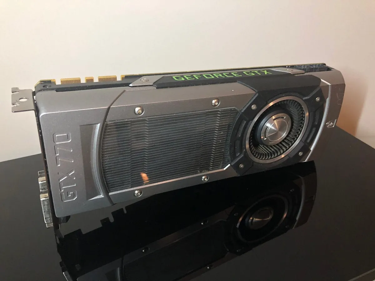 NVIDIA GTX 770 GDDR5 Black Silver Graphics Card GP - Image 3