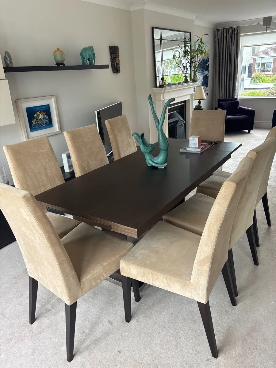 Bo Concept dining suite and wall and floor unit - Image 2