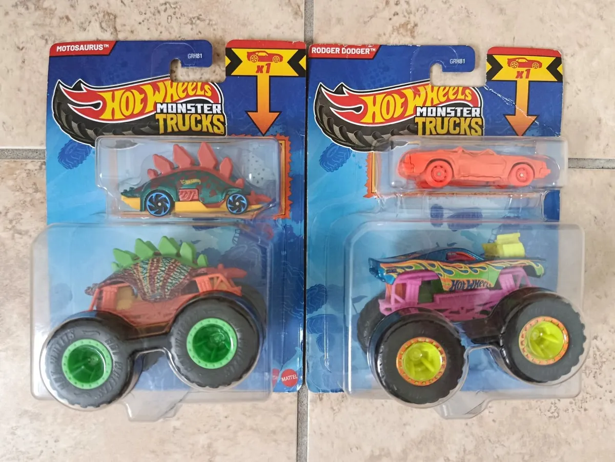 2x Double Pack Hot Wheels Monster Trucks 2024 - Image 1