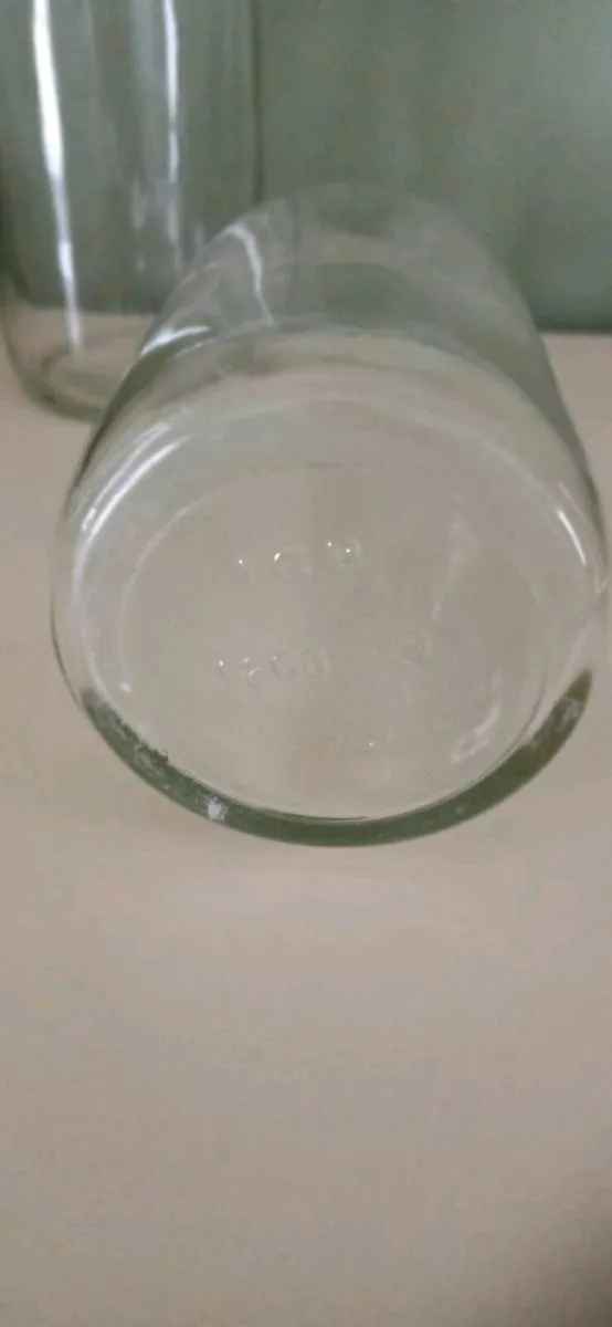 CMP vintage milk glass bottles - Image 3