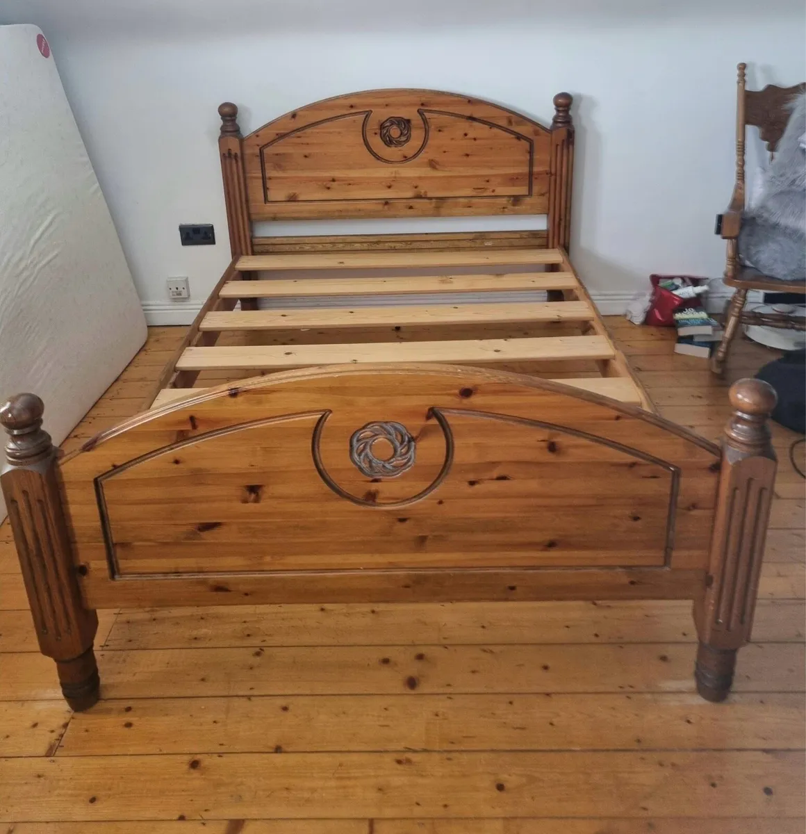 Lovely Extremely Solid 4Ft 6” Double Bed - Deliver - Image 1