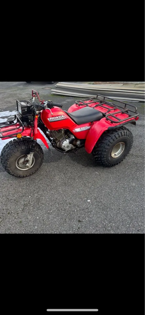 1986 Honda 250es big red trike - Image 2
