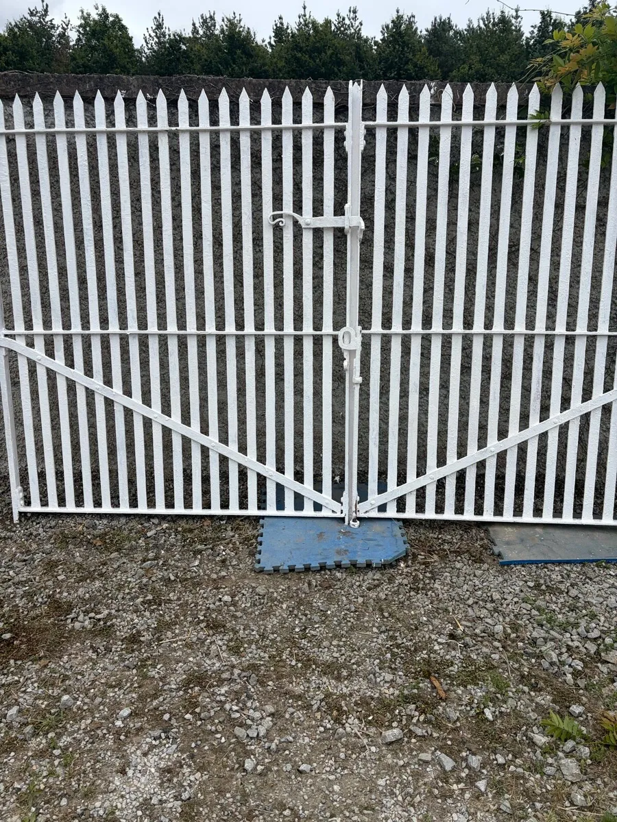 Antique gates. - Image 4
