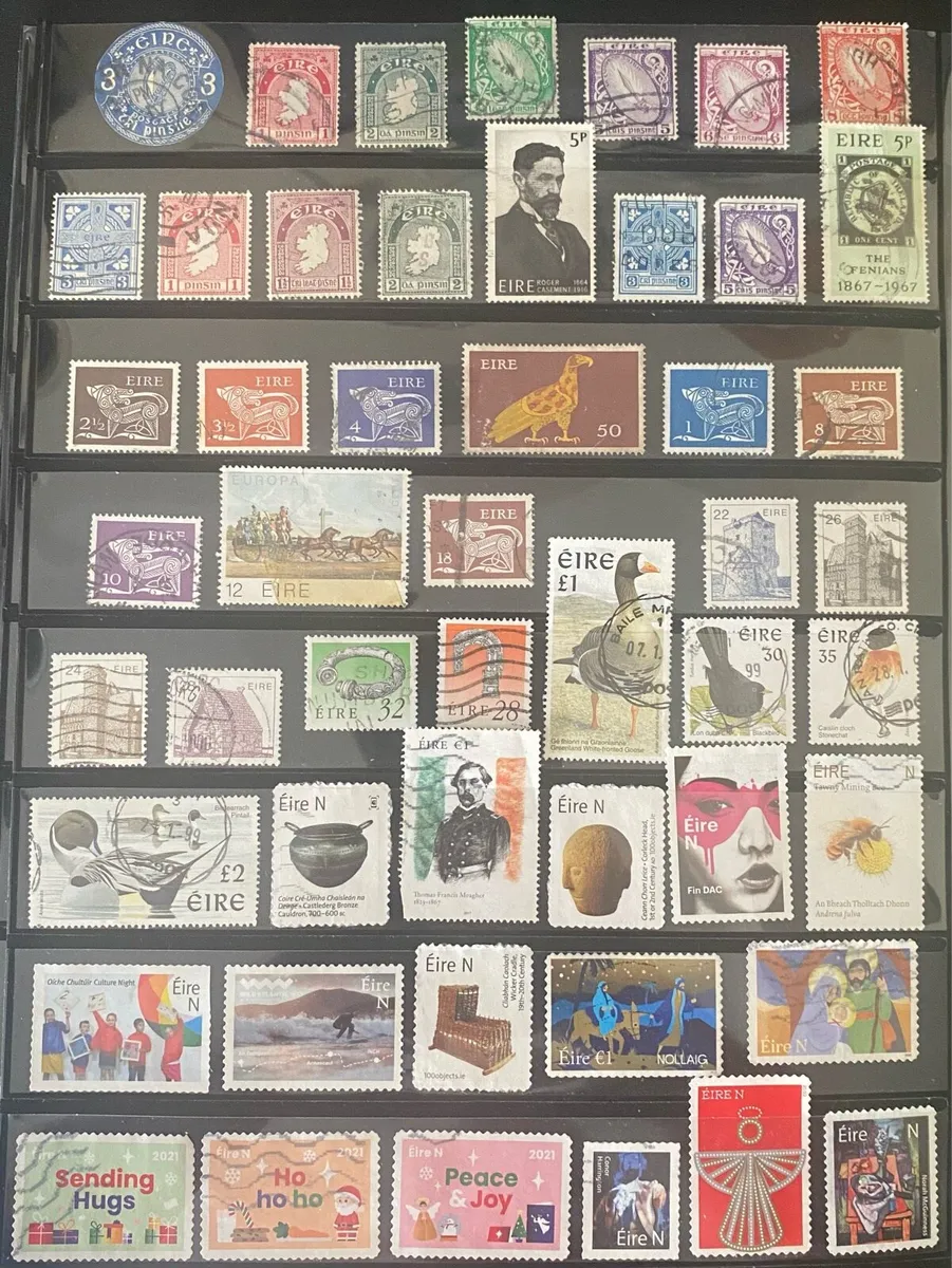 Ireland stamp lot - Image 1