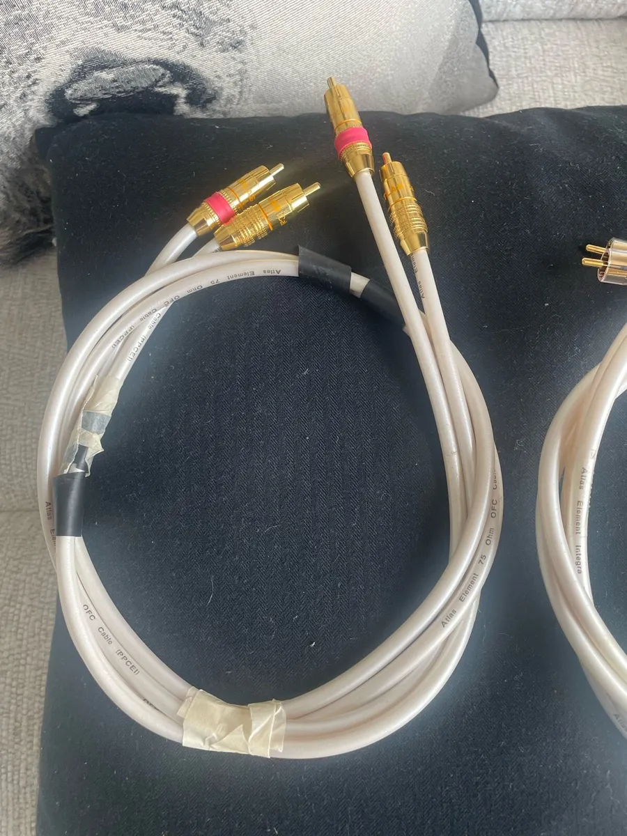 Atlas element rca cable 1mt pair