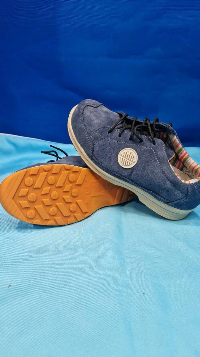 DIKE Blue Suede Shoes - Image 1