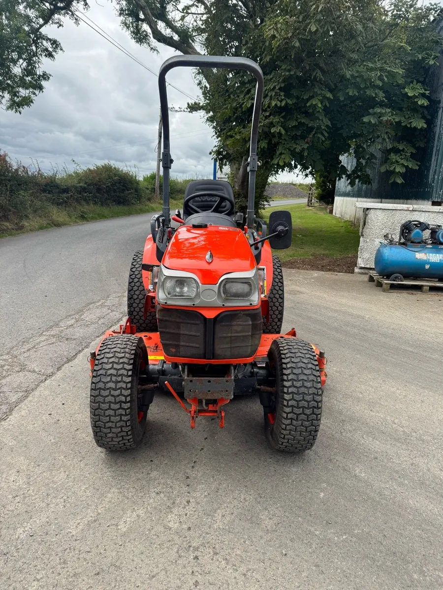 Kubota Compact Tractor with Mower - Image 3