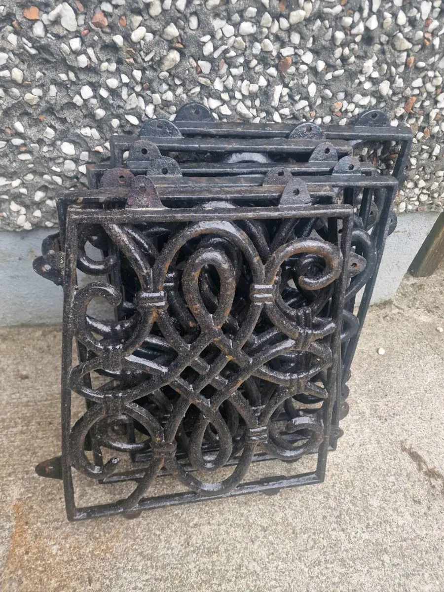 Cast iron Chair backs - Image 1