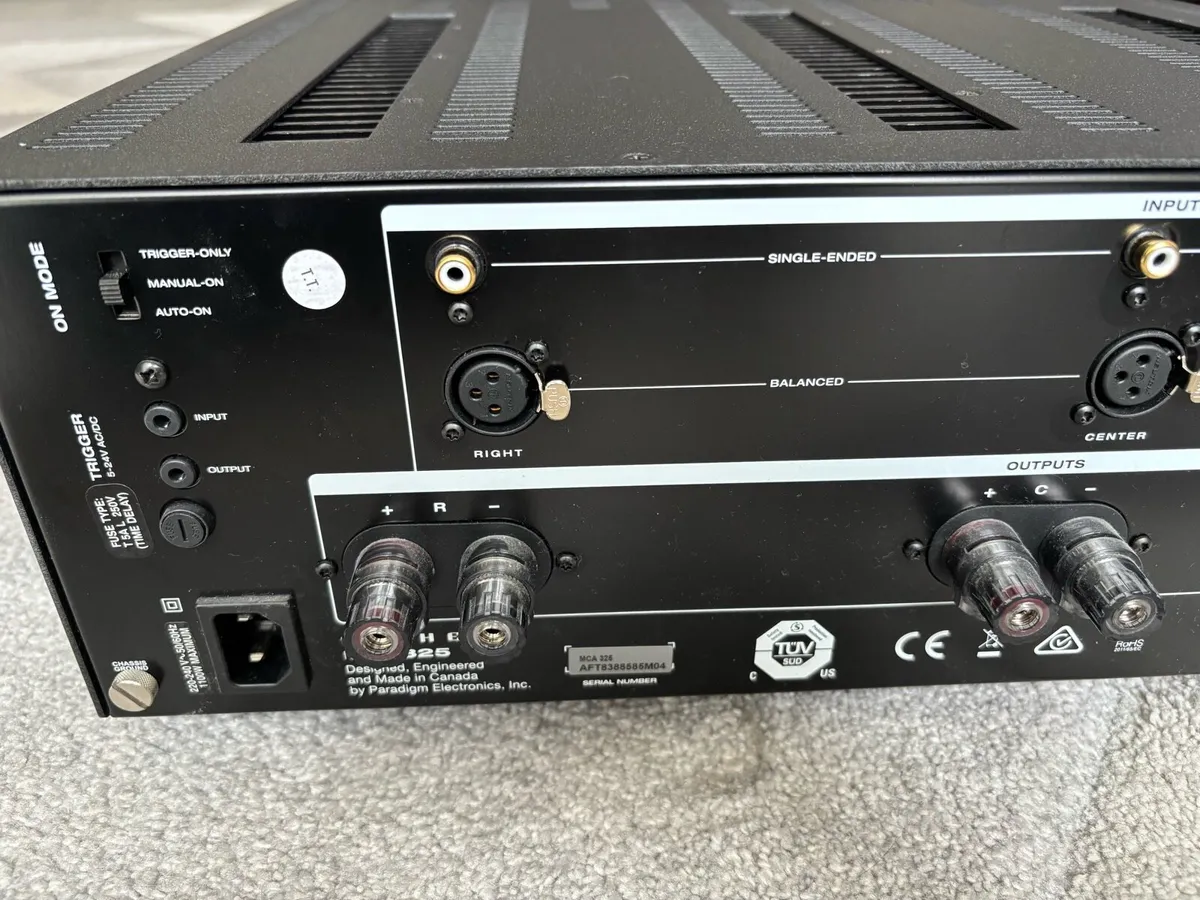 Power Amplifier - Anthem MCA 325 (Black), 3-channe - Image 4