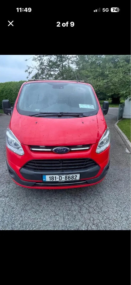 2018 Ford transit, taxed and tested new engine - Image 1