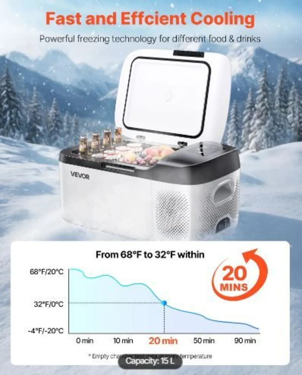 Car Refrigerator, DC 12/24V AC100-240V - Image 3
