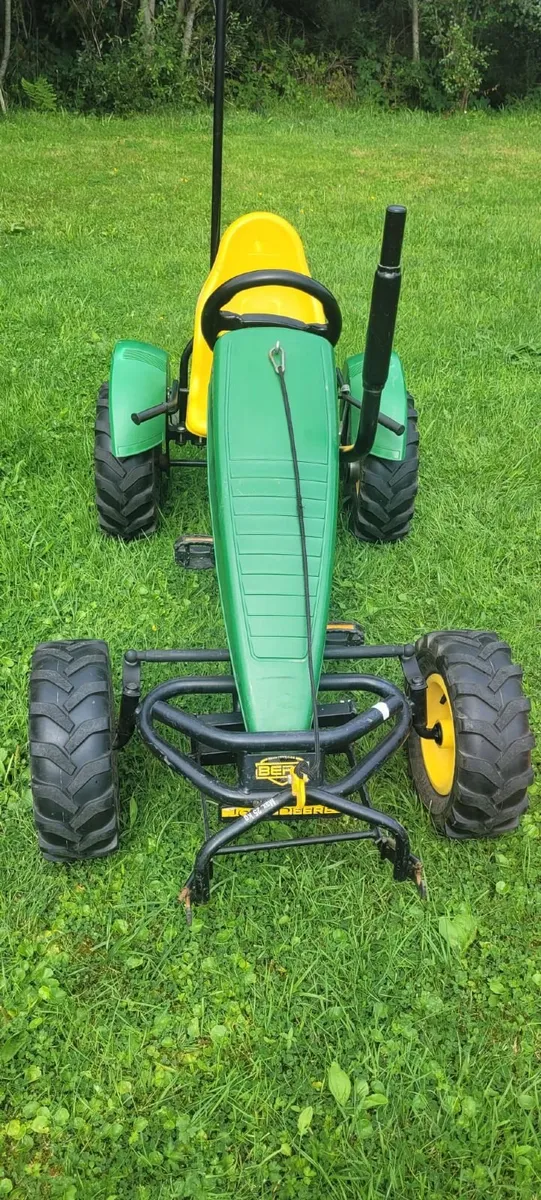 Kids berg john deere go cart - Image 3