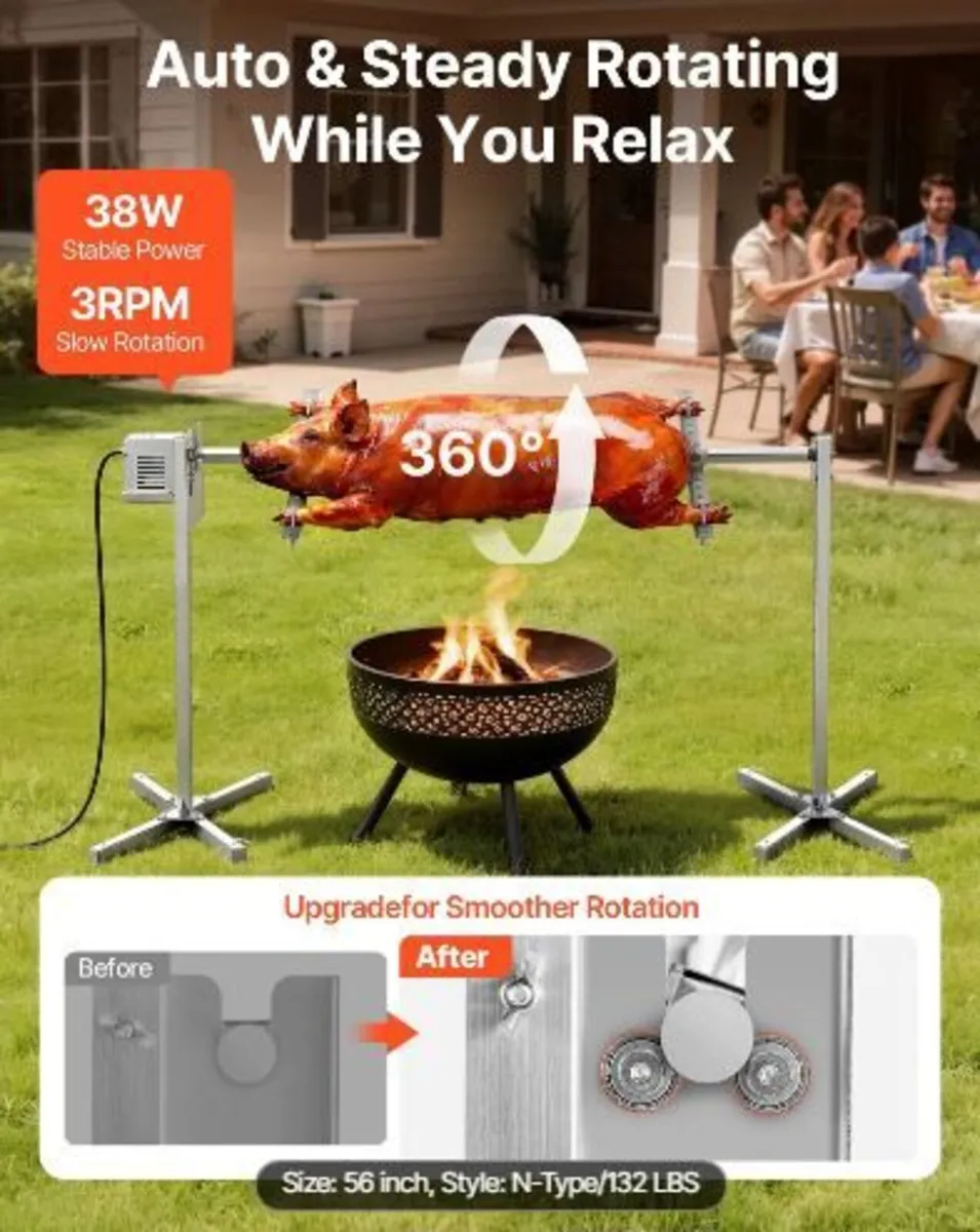 Rotisserie Grill, AC220-240V 8 Level - Image 3