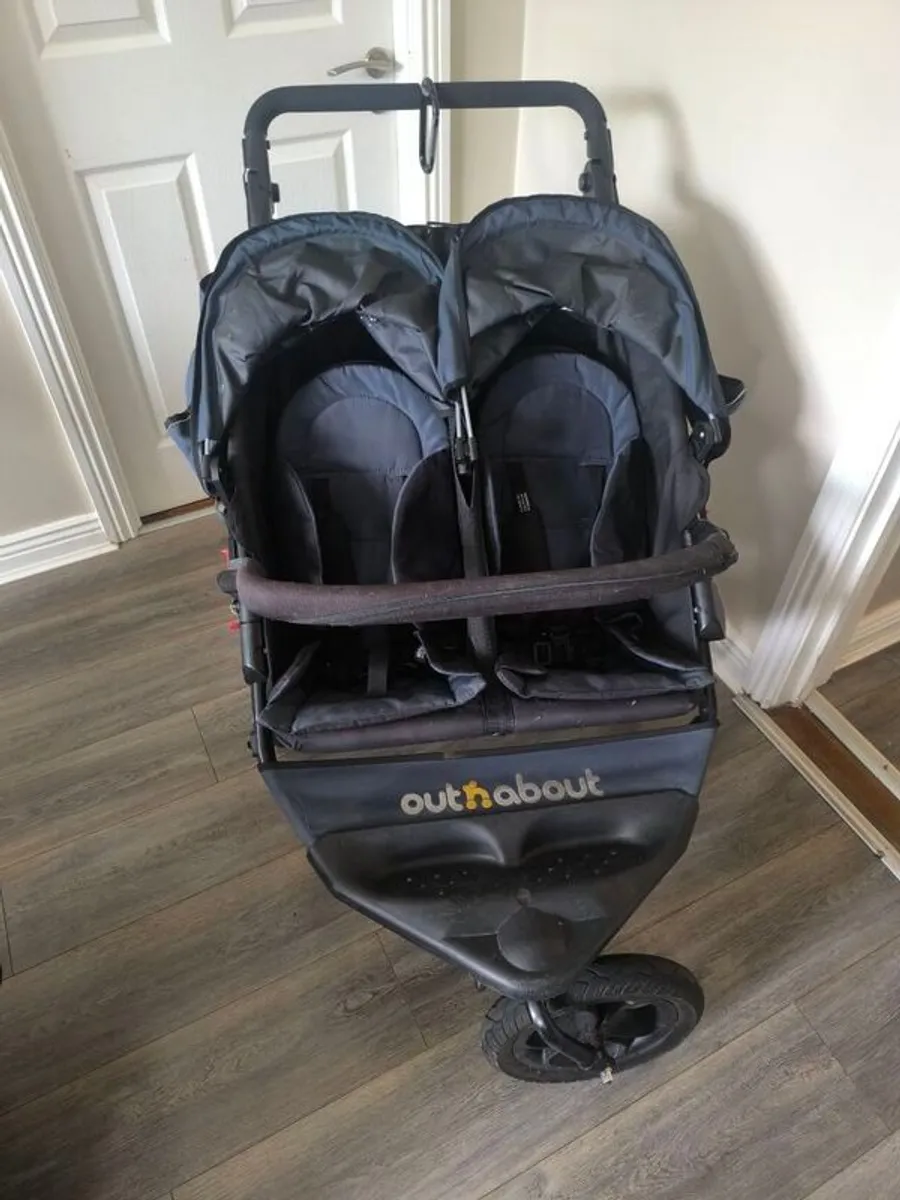 Out and About Double Buggy - Image 1