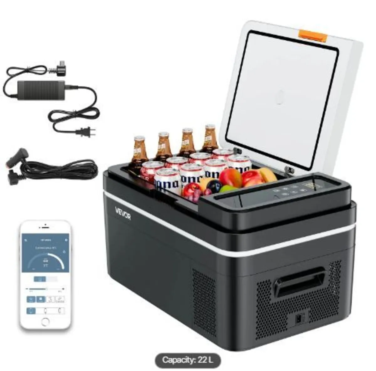 Car Refrigerator, DC 12/24V AC100-240V - Image 4