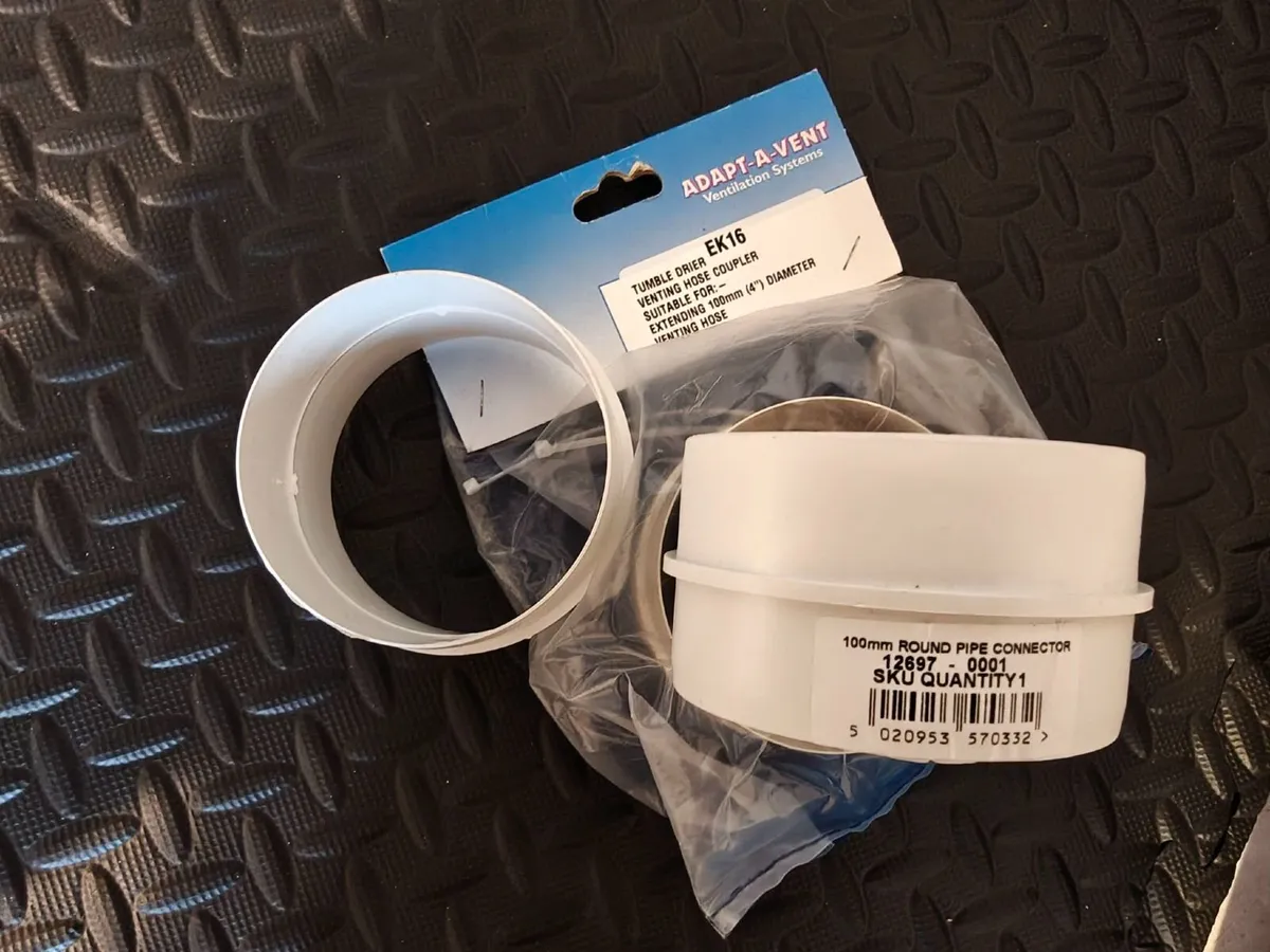 Brand New Manrose Ventilation Ducting & Fittings - Image 2
