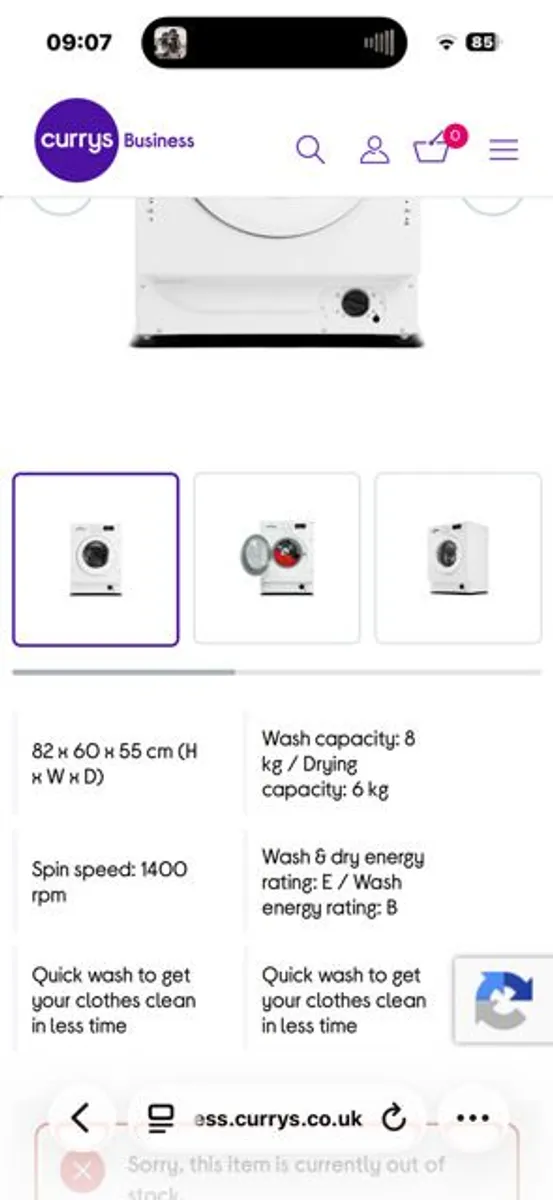 Washer Dryer - Image 4