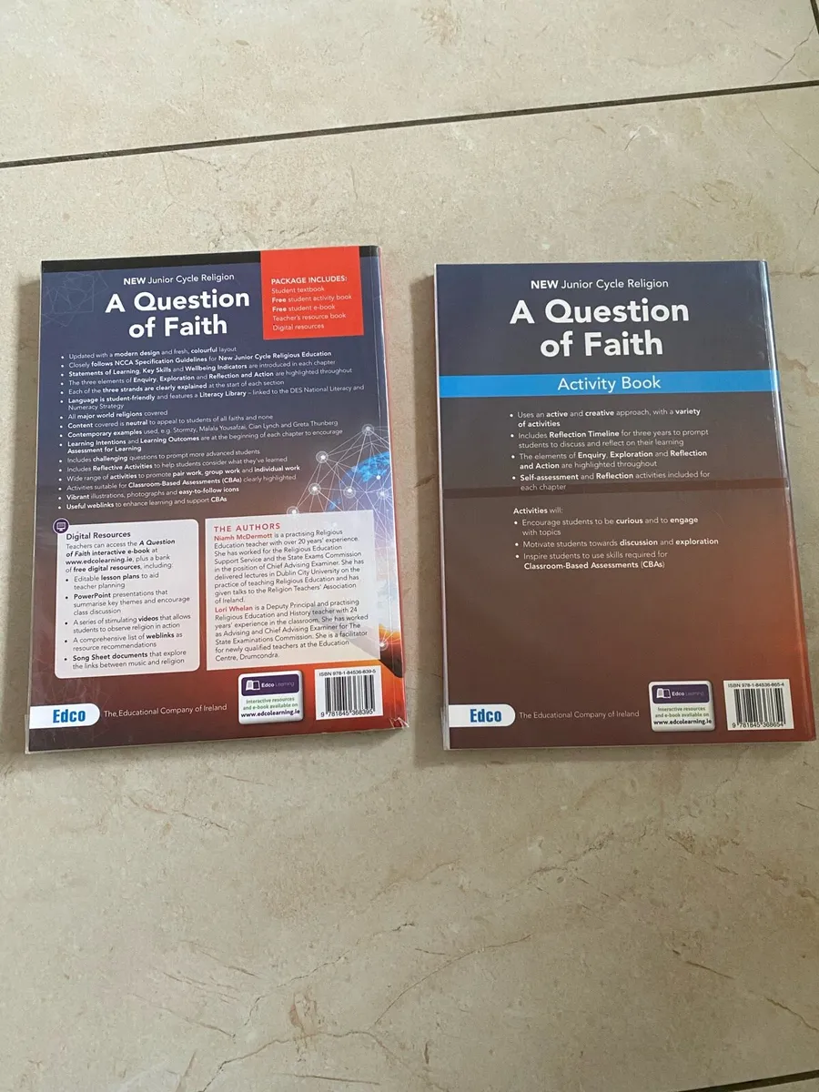 New Junior Cycle Religion A Question of Faith Set - Image 3