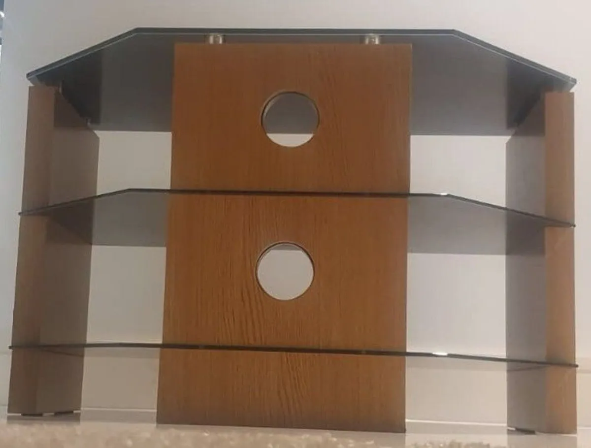 🎮 Stylish Glass TV & Games Console Unit 🎮 - Image 4