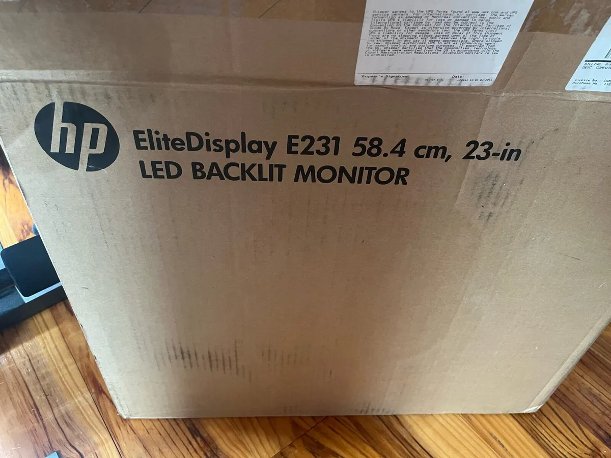 HP Monitor 23inch New - Image 2