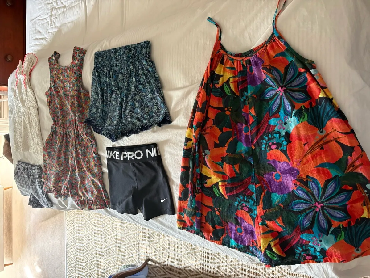 Bundle of Girls Shorts incl Nike Pro & Jumpsuits - Image 1