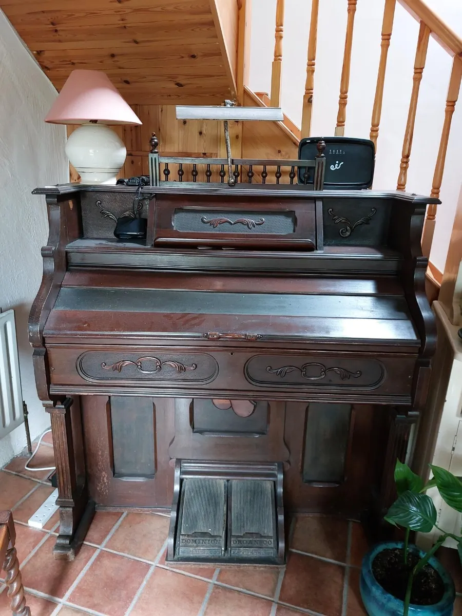 Musical Instrument - small antique organ for sale - Image 1