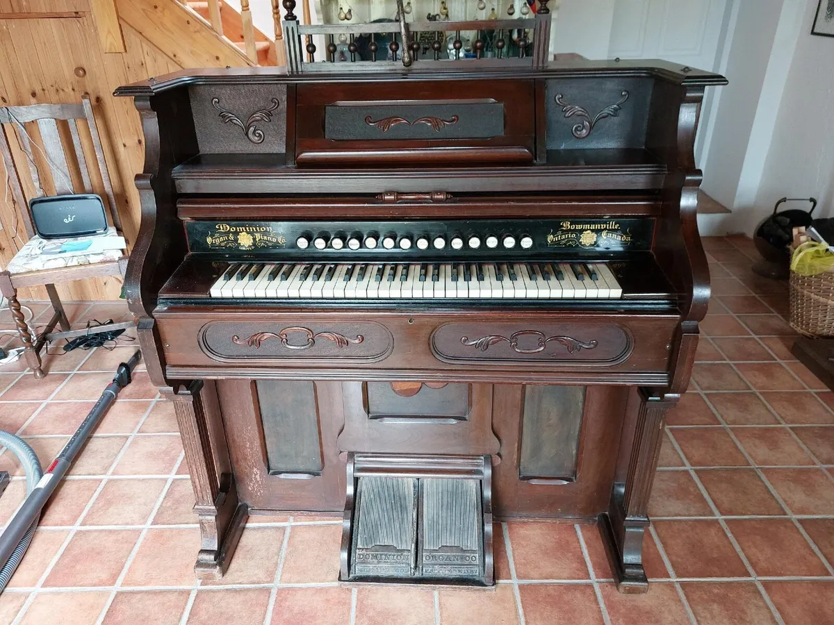 Musical Instrument - small antique organ for sale - Image 2