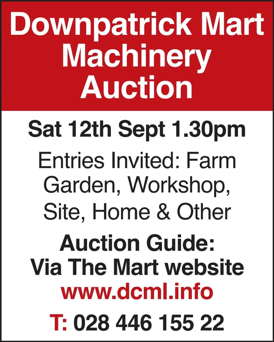Machinery Auction - Sat 12th Sept (PM) - Image 2