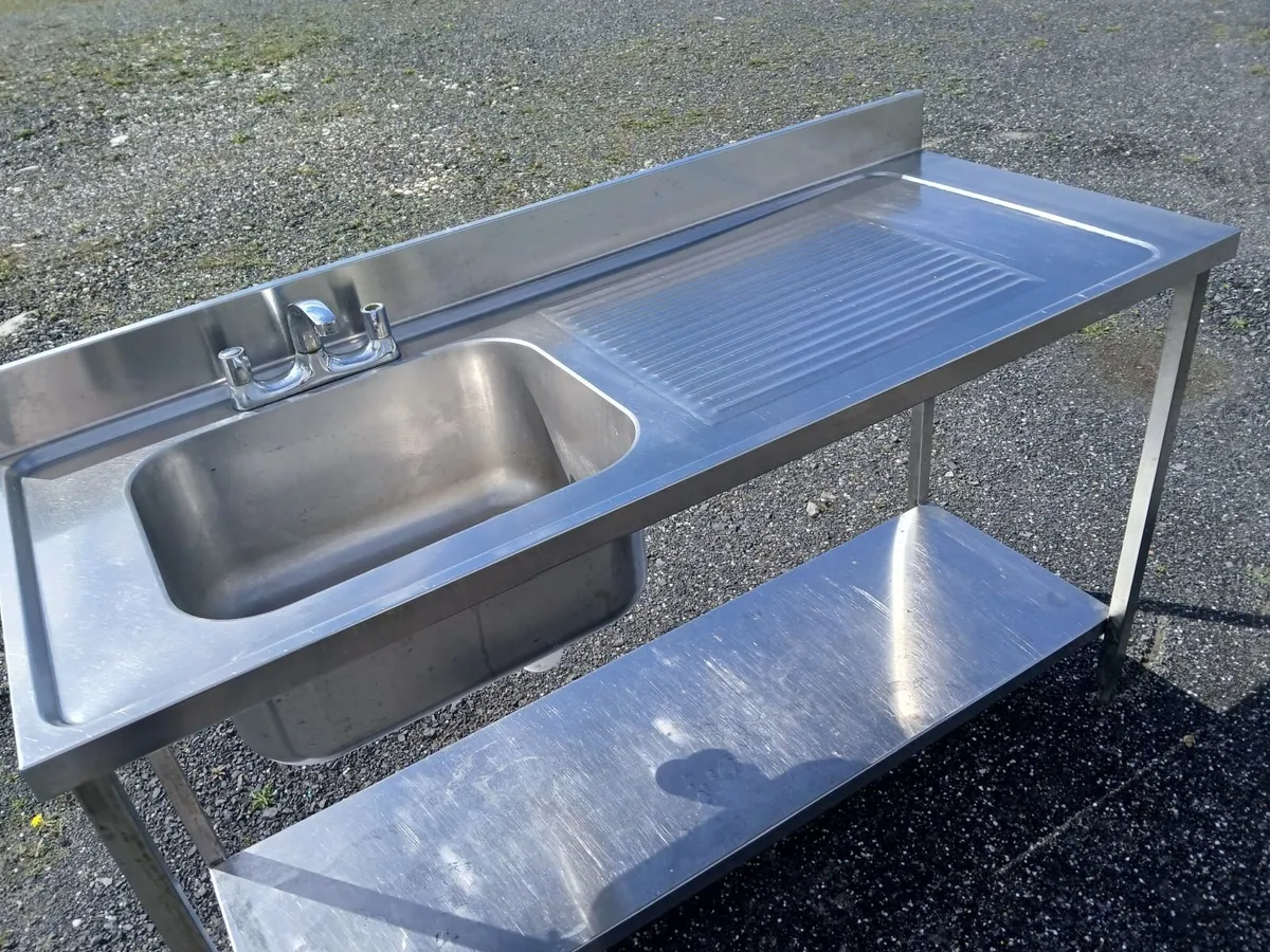 Staneless steel cabbinet sink unit complete - Image 3