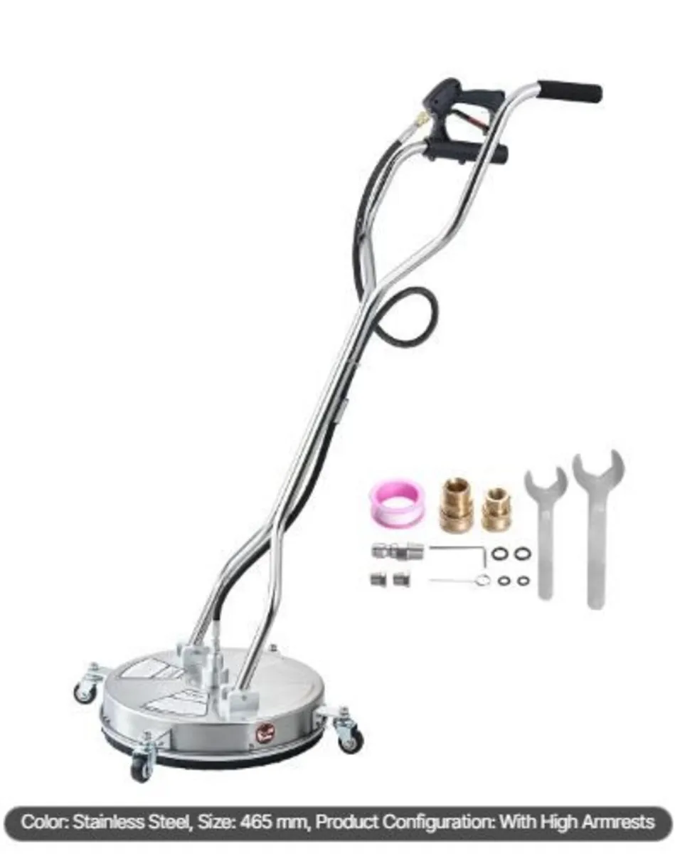 18" Pressure Washer Surface Cleaner, - Image 1