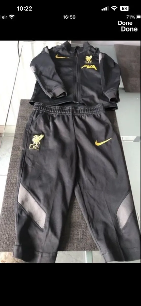 Boys Liverpool tracksuit 12/18 mths €10 - Image 1