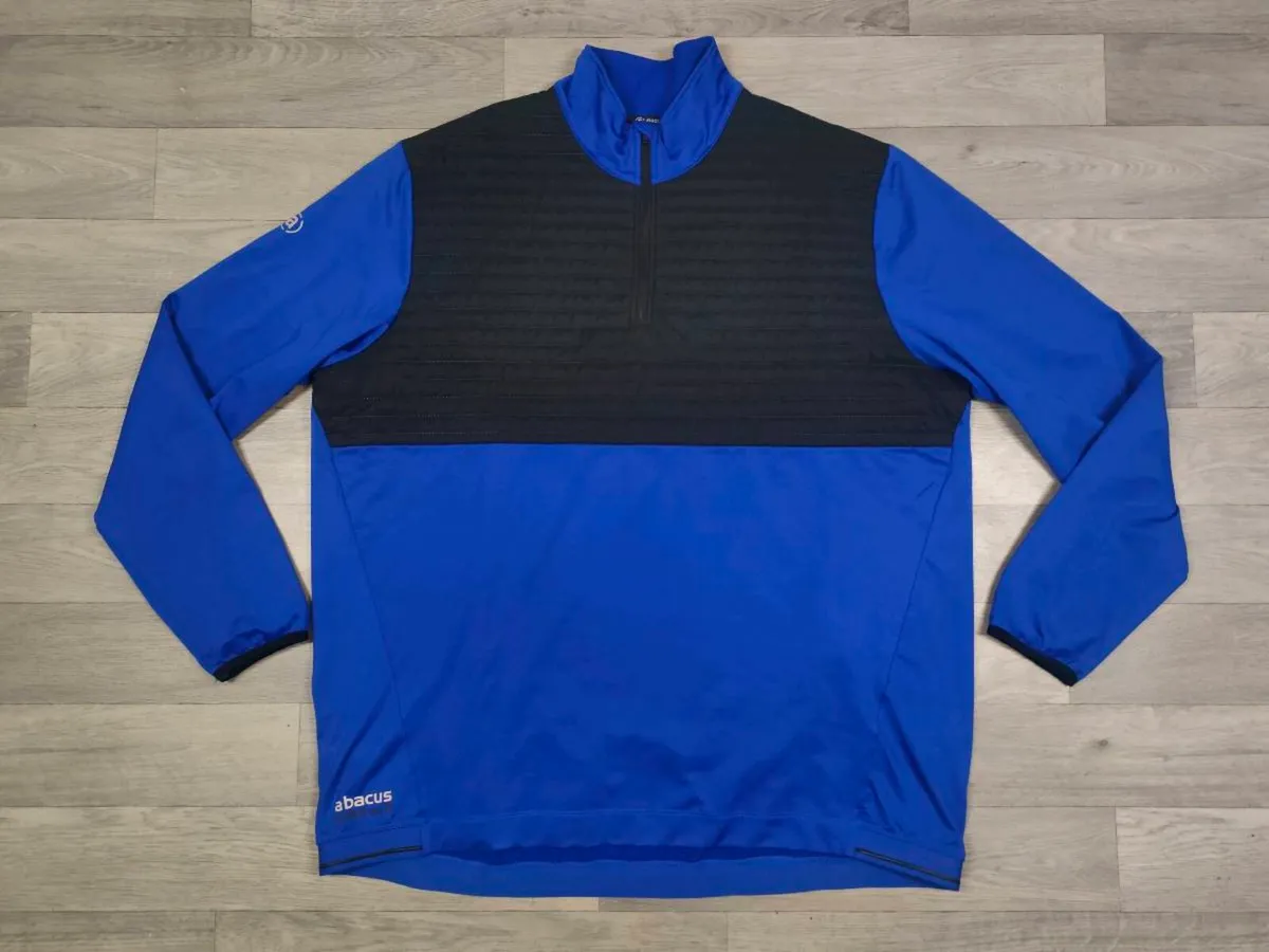 Abacus Half Zip Golf Jacket Top Mens XXL - Image 1