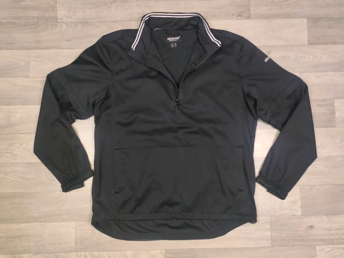 Abacus Half Zip Water Resistant Golf Jacket Mens L - Image 1
