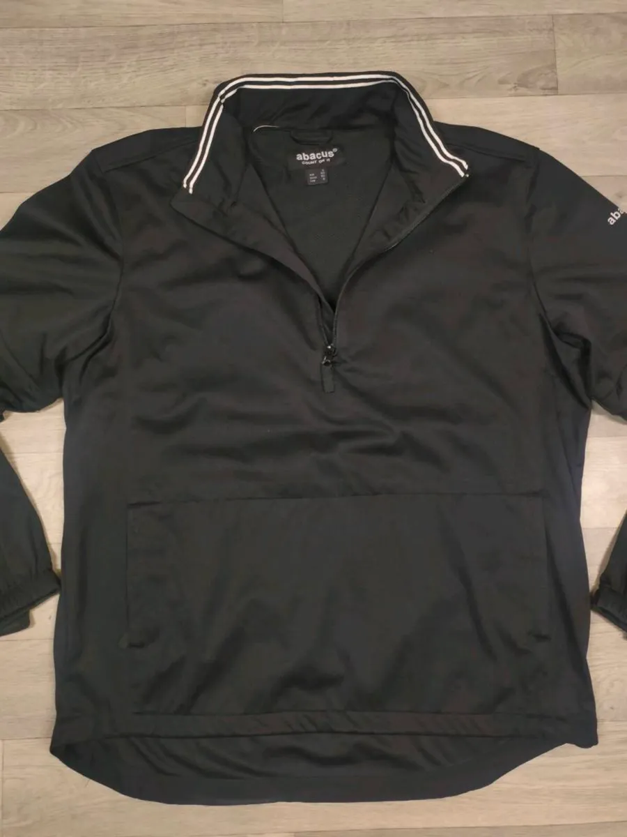 Abacus Half Zip Water Resistant Golf Jacket Mens L - Image 2