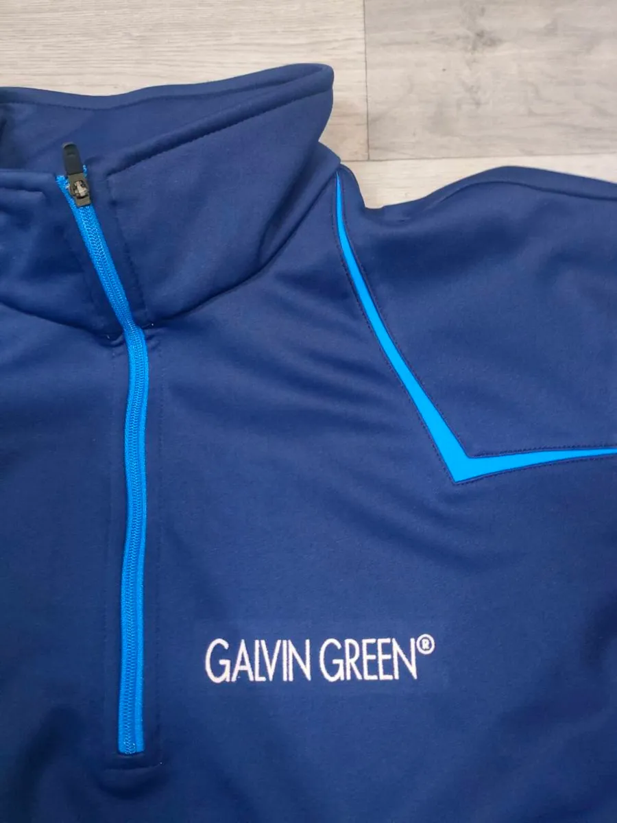 Galvin Green Half Zip Softshell Golf Jacket Top M - Image 4