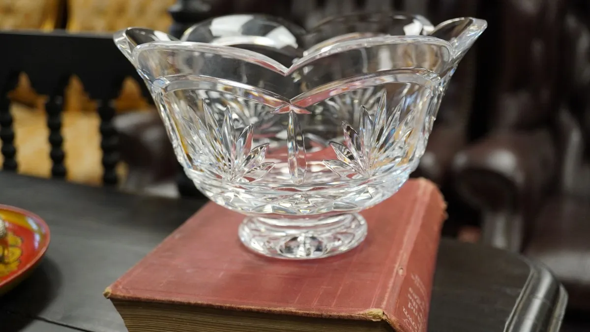 Waterford Crystal Scalloped Bowl - Image 2