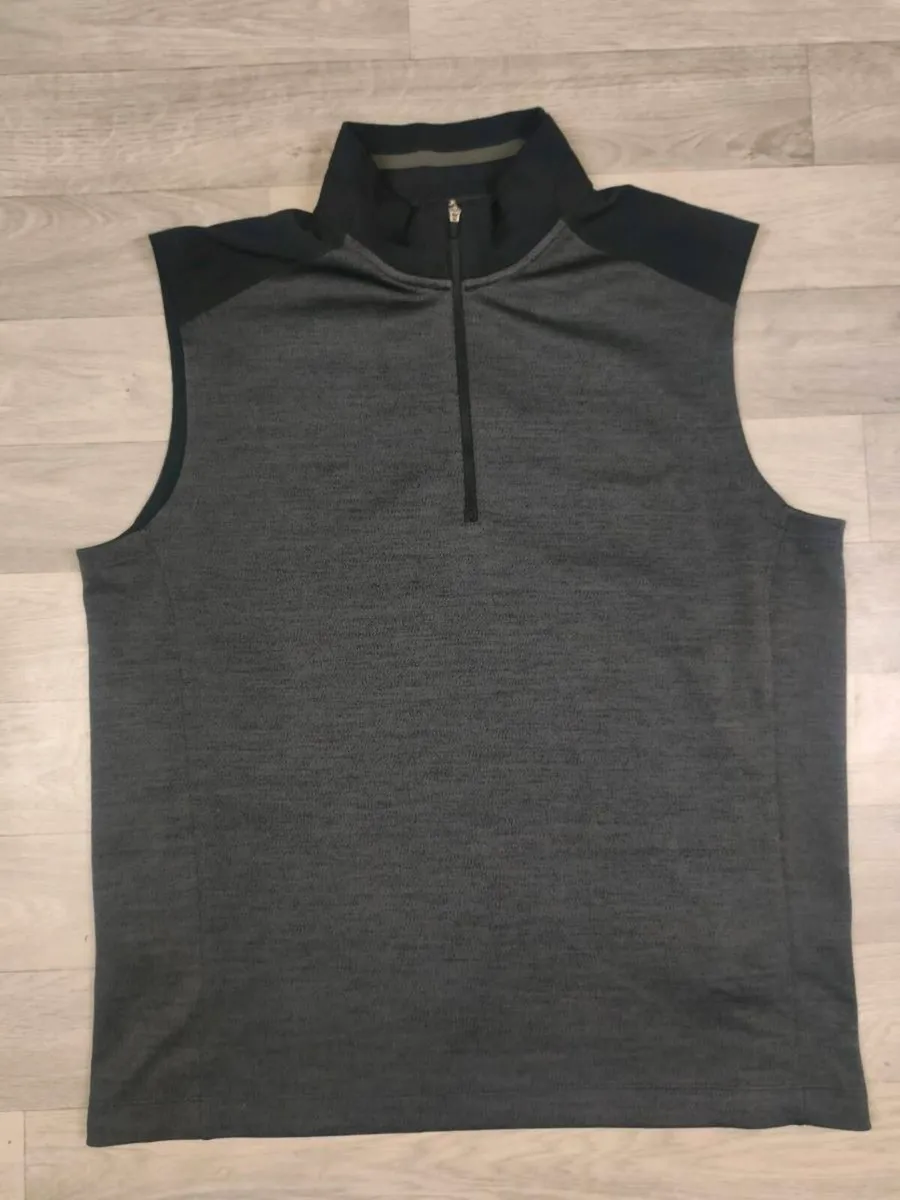 Nike Golf Half Zip Golf Vest Gilet Mens Large - Image 2