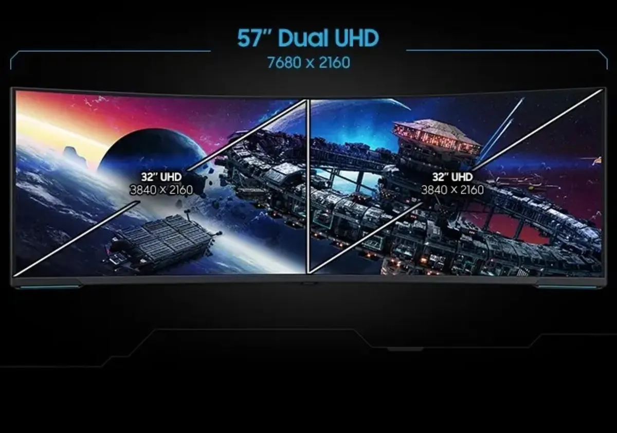 Samsung 57' Odyssey Neo G95NC Gaming Monitor - Image 2