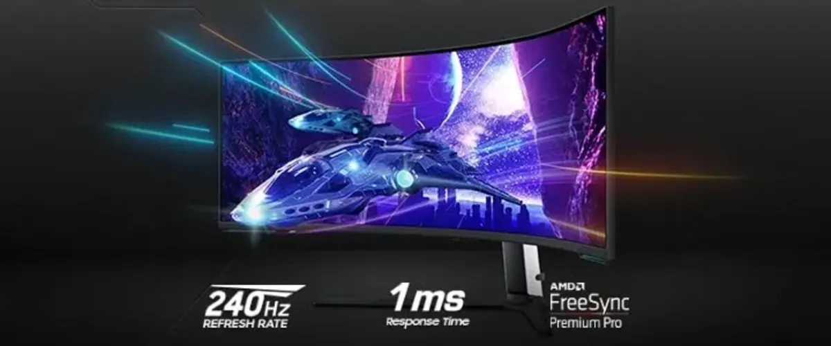 Samsung 57' Odyssey Neo G95NC Gaming Monitor - Image 3