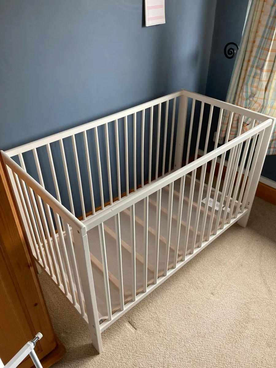 Ikea Gulliver Cot, 60 x 120cm - Image 1