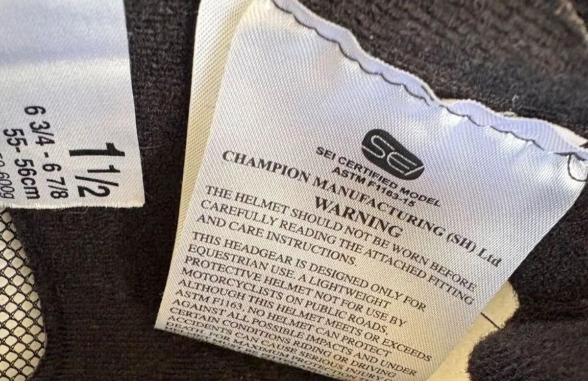 Champion Childs Riding Helmet - Image 4