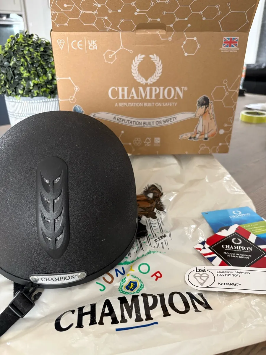 Champion Childs Riding Helmet - Image 1