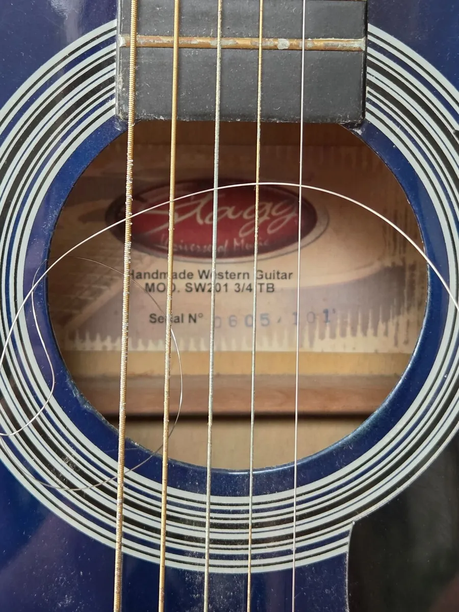 3/4 stagg guitar - Image 2