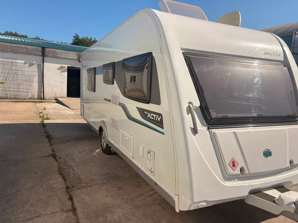 Late 2024 Elddis xplore active 554 island bed - Image 3