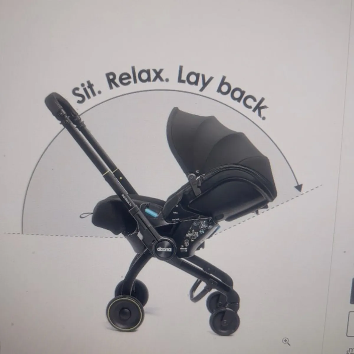 Baby car seat and stroller  2 in 1 - Image 4