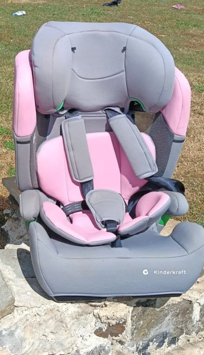 Pink Car Seat - Image 1