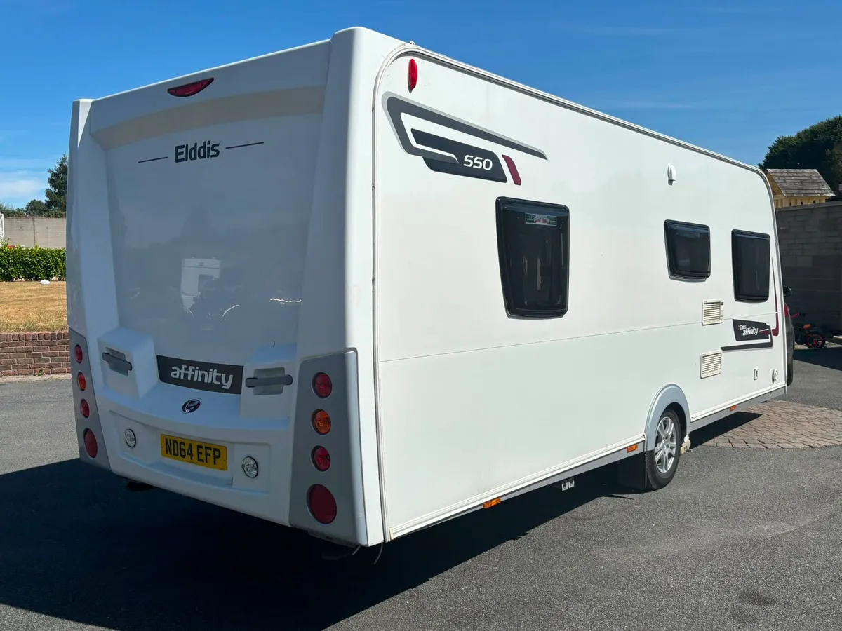 Elddis affinity 550 island bed caravan - Image 2