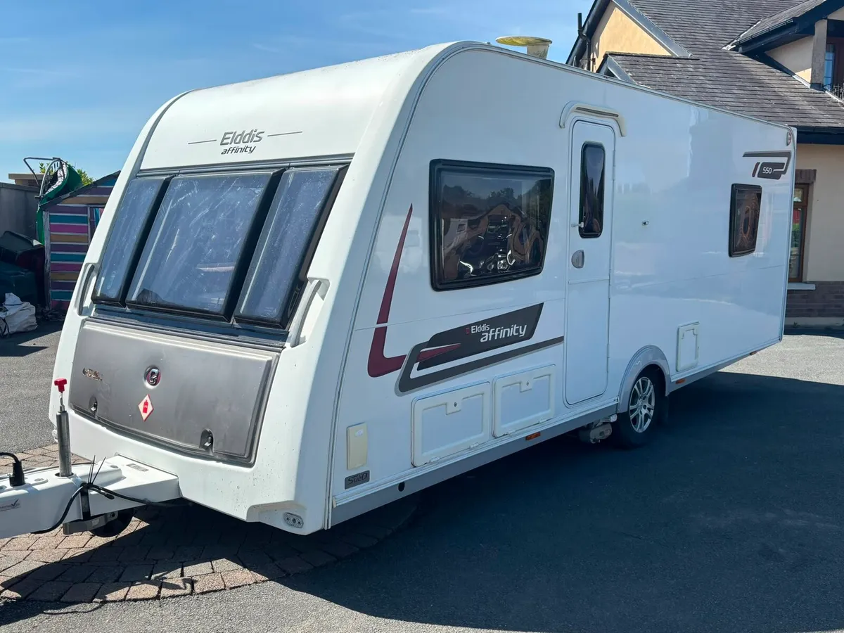 Elddis affinity 550 island bed caravan - Image 1