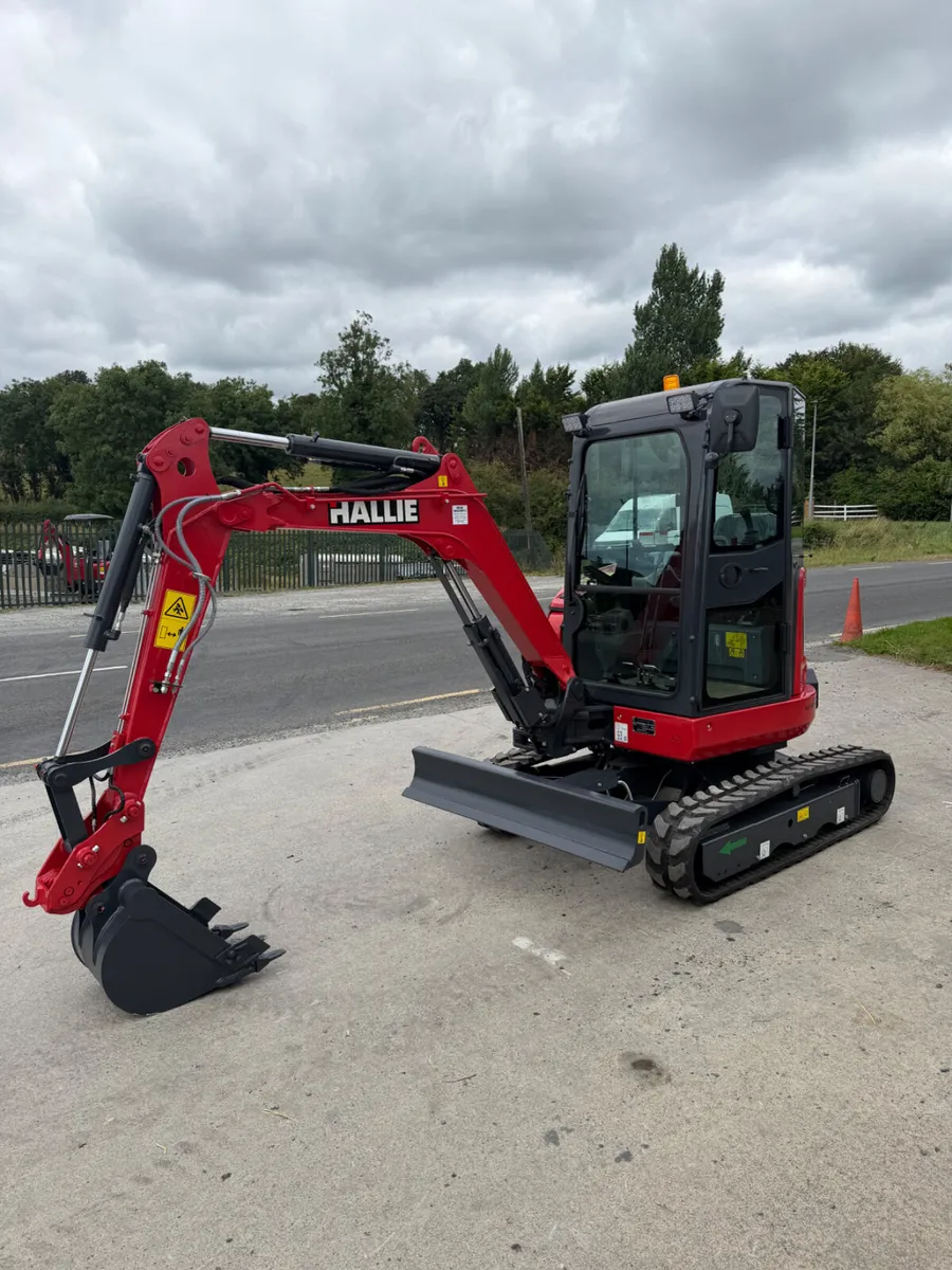 *** HALLIE WE26 Mini Digger *** - Image 1
