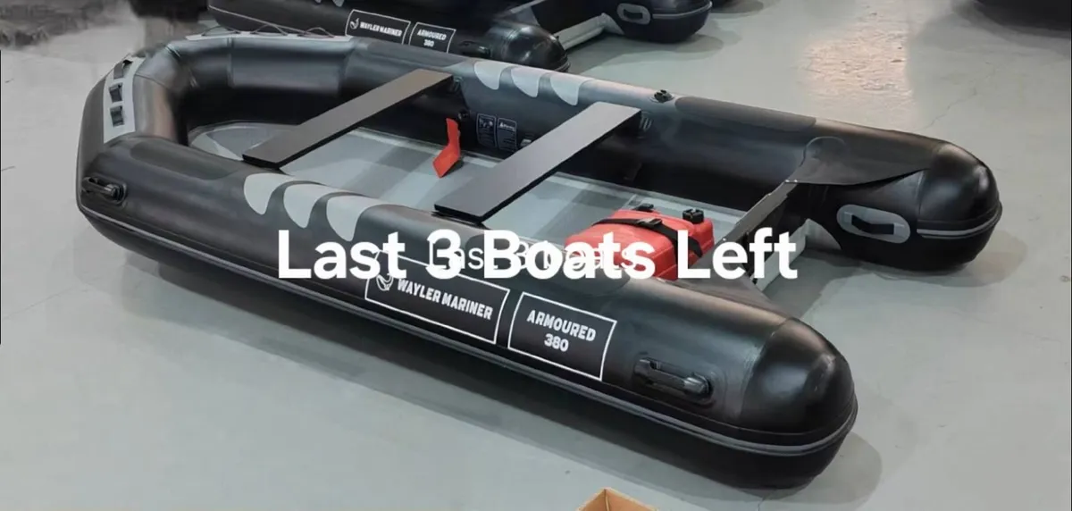 New Rib Wayler Mariner 380.  Boat Only - Image 1